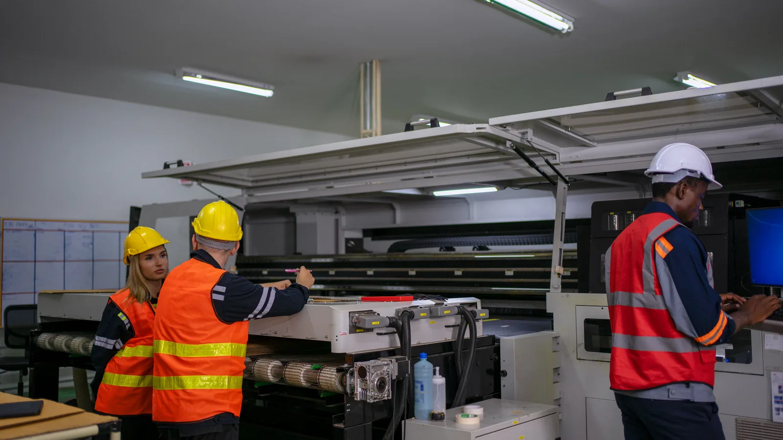 Chemical and industrial label production equipment